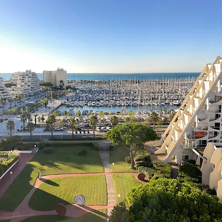 Pgh N37 - Vue Et Port, 8eme Etage, Parking Prive * La Grande-Motte