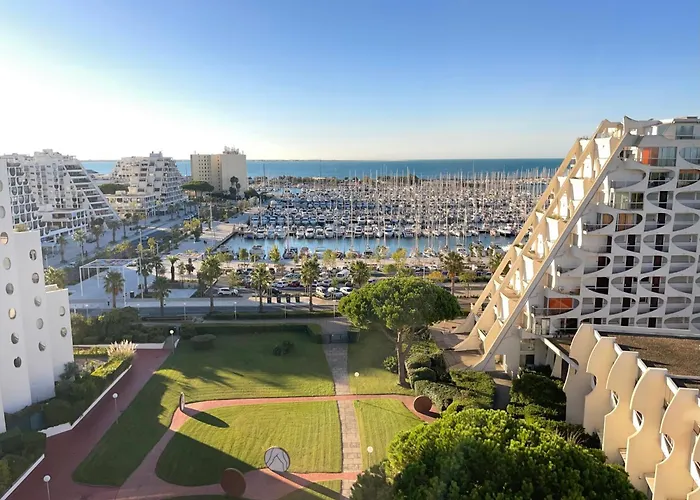 Pgh N37 - Vue Et Port, 8eme Etage, Parking Prive * Λα Γκραντ-Μοτ